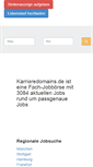 Mobile Screenshot of karrieredomains.de