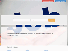Tablet Screenshot of karrieredomains.de